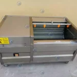 washing and peeling machine for potatoes