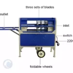 structure of sugar cane peeler machine