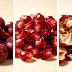Pomegranate, pomegranate seeds, pomegranate peel